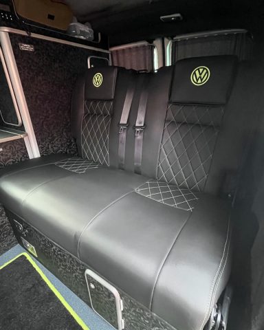 Volkswagen T5 seats with 112 Rib Bed