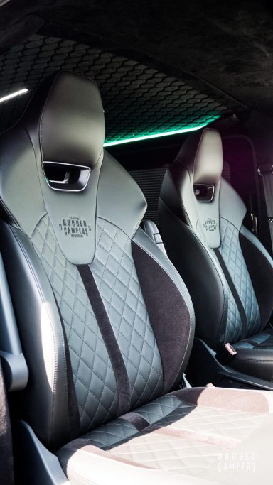 Volkswagen T6 seats with upgraded foams 